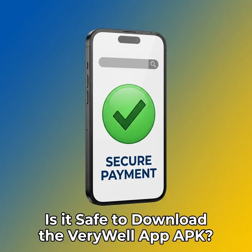 VeryWell app APK download safety showing SSL encryption and licensed gambling platform security features