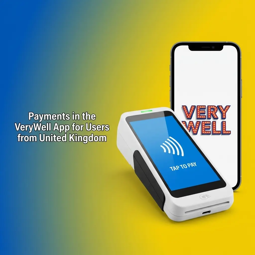 VeryWell App payment methods for UK users showing VISA, Mastercard, and USDT ERC20 deposit and withdrawal options