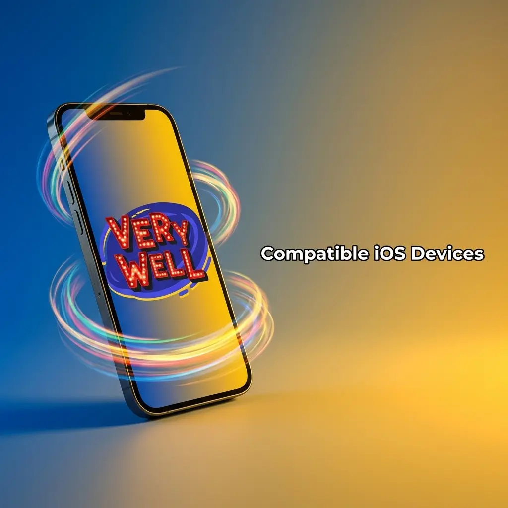 VeryWell app compatible iOS devices including iPhone X to 17 series and iPad Air and iPad Pro models