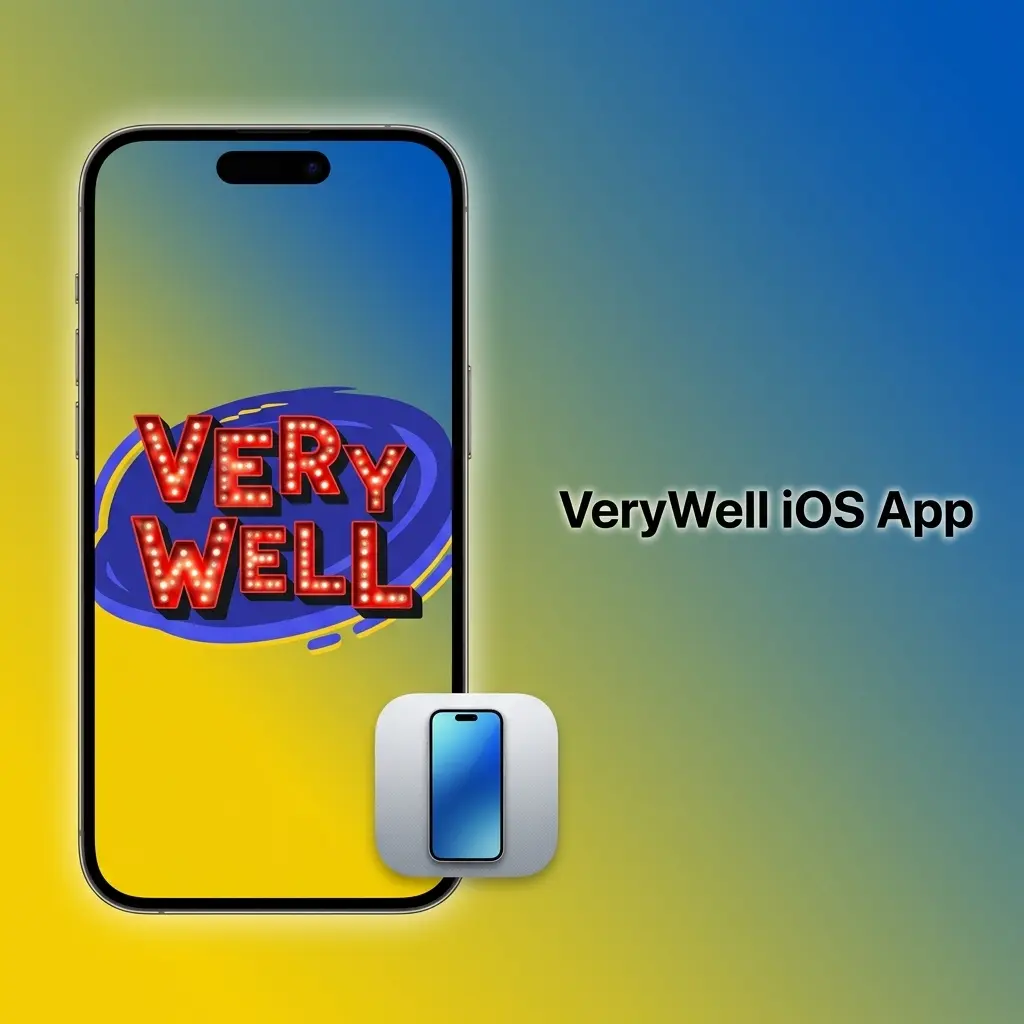 VeryWell iOS app interface displayed on iPhone and iPad showing sports betting, casino games, and live dealer features